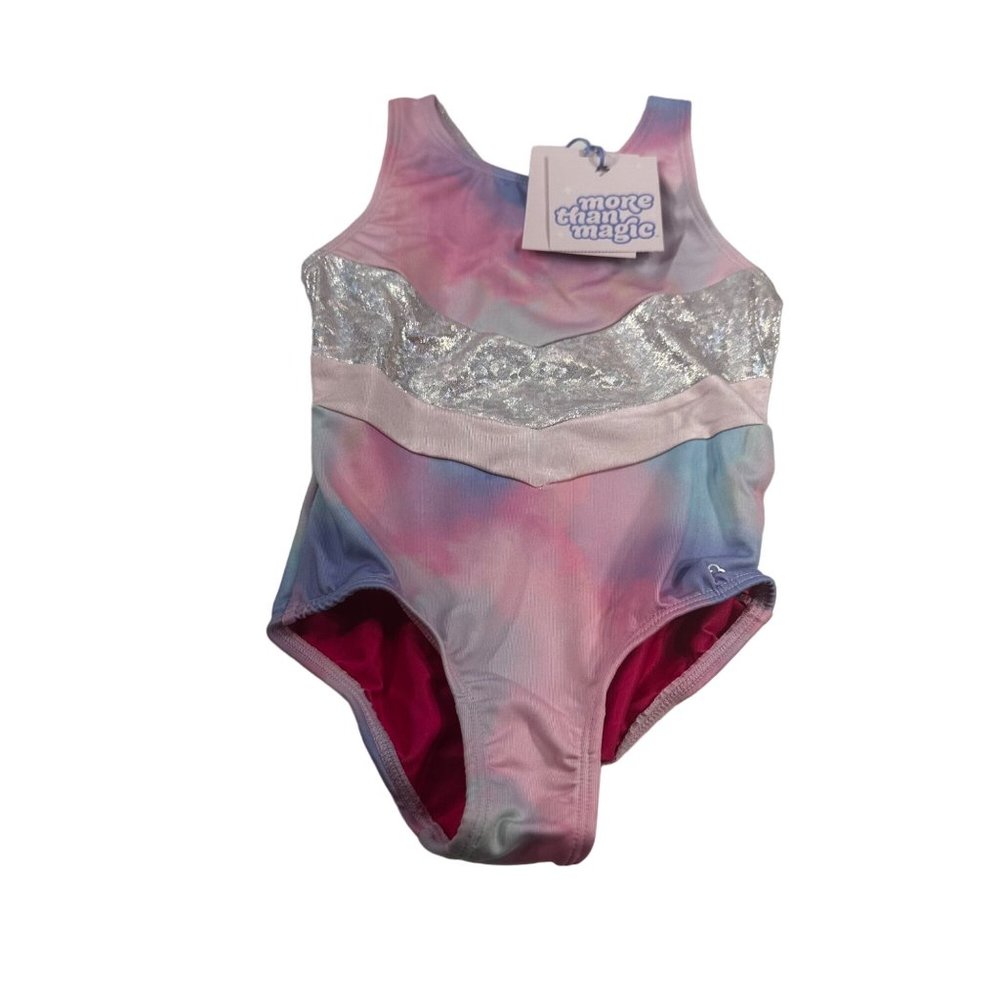 More Than Magic Girl's Size 4T Swim Suit One Piece Multicolor New With Tags